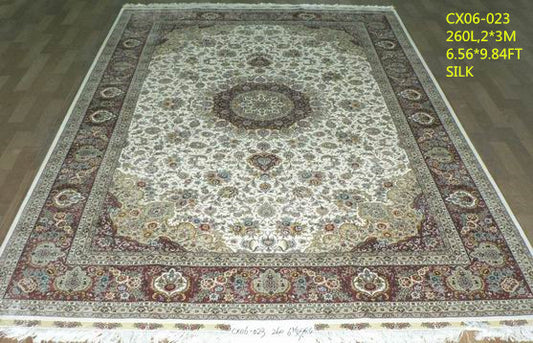 Real silk carpet CX06-023