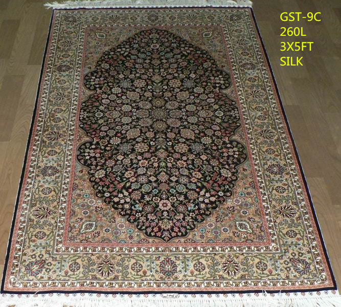 Real silk carpet GST 260L 3X5FT
