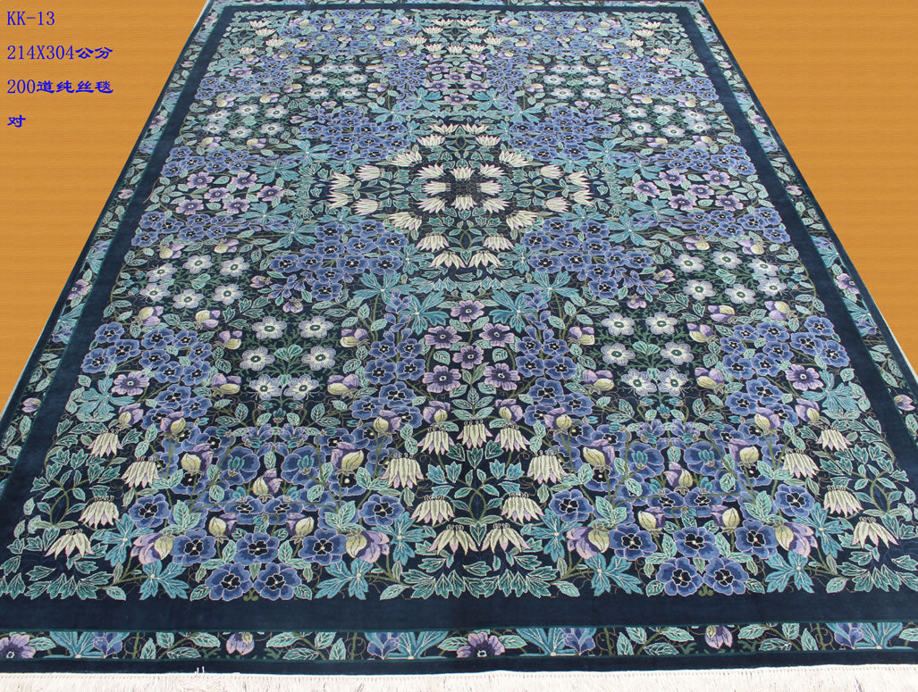 Real silk carpet  ZT 7X10