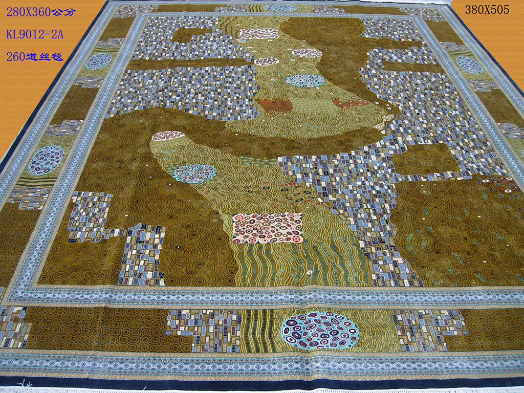 Real silk carpet GST 8.2X11.48