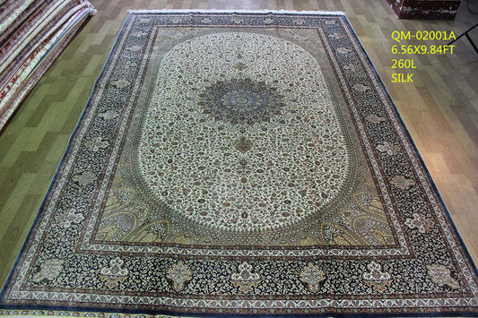 Real silk carpet QM-02001A