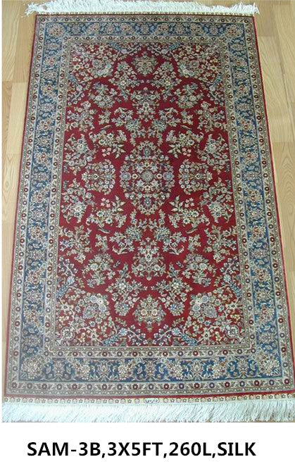 Real silk carpet GST 260L 3X5FT