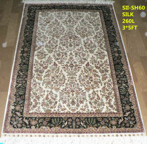 Real silk carpet GST 260L 3X5FT