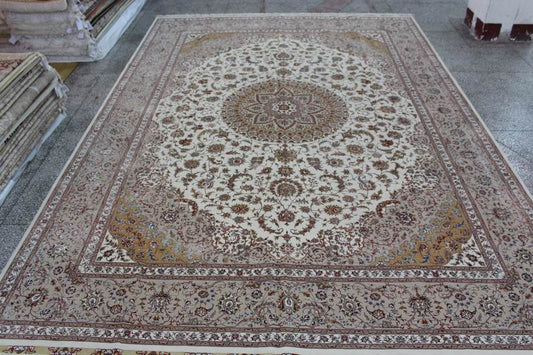 Wool and silk Carpet