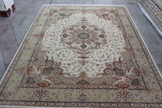 Wool and silk Carpet
