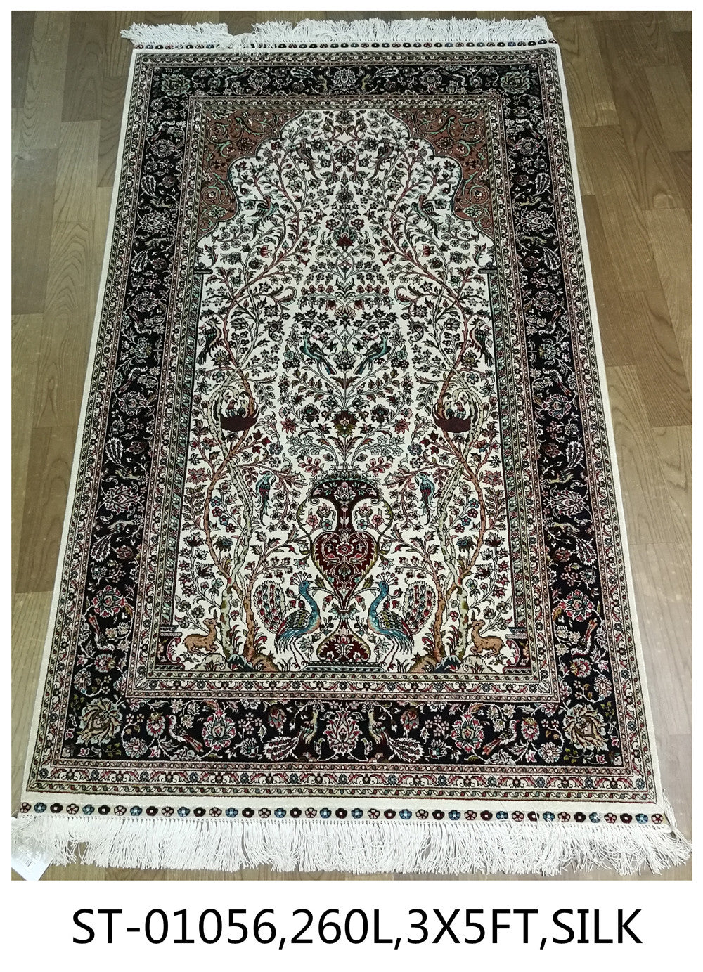 Real silk carpet ST 3X5FT 260L
