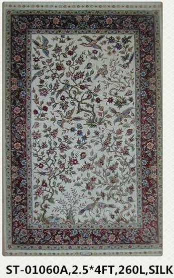 Real silk carpet ST-2049B (2.5X4)