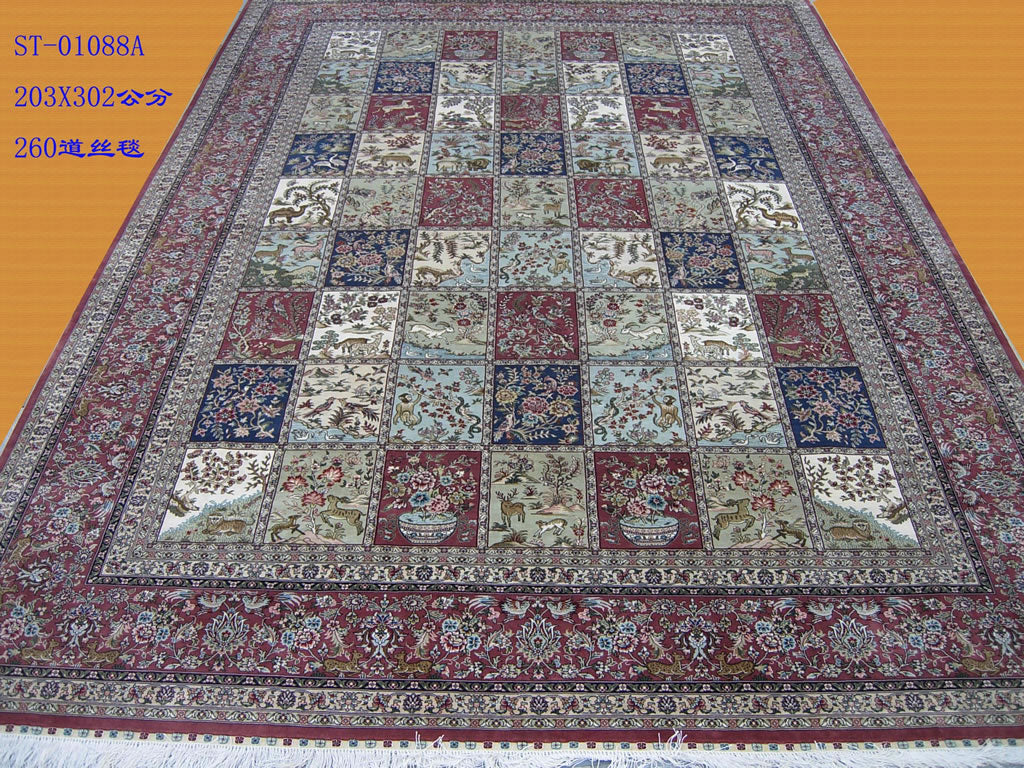 Real silk carpet ST 6.56X9.84