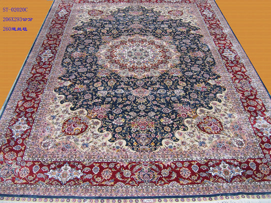 Real silk carpet ST 6.56X9.84