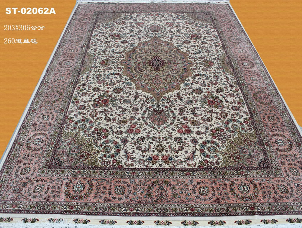 Real silk carpet ST 6.56X9.84
