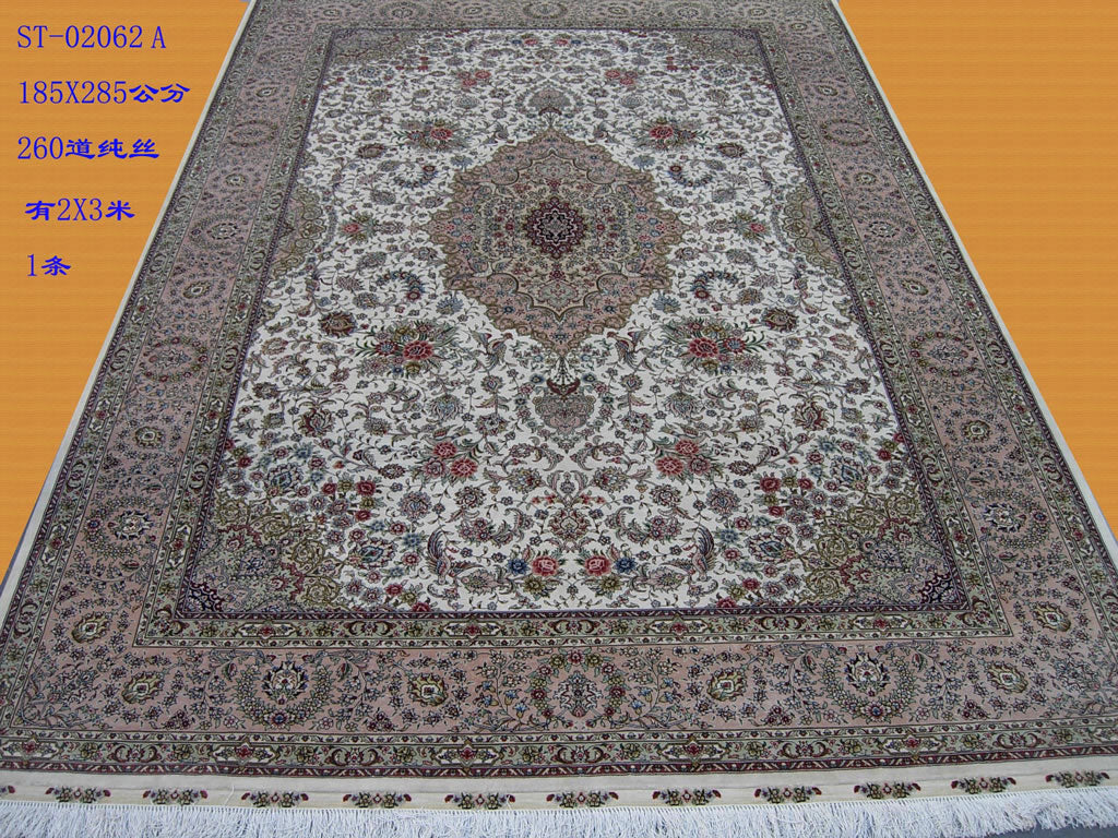 Real silk carpet  ST 6X9