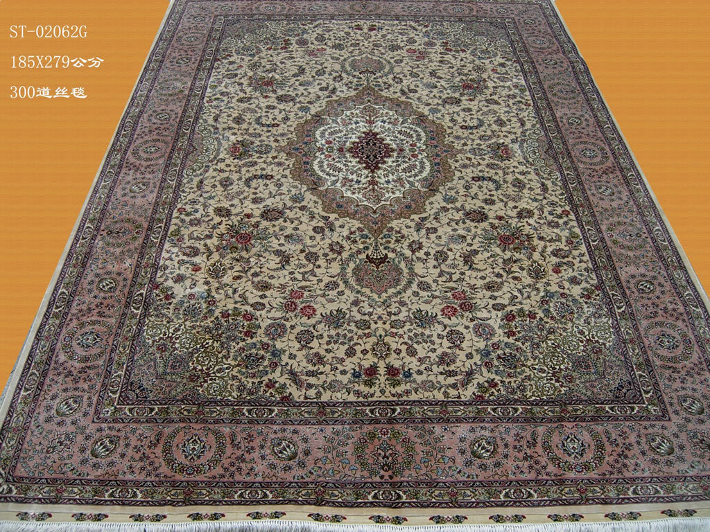 Real silk carpet  ST 6X9