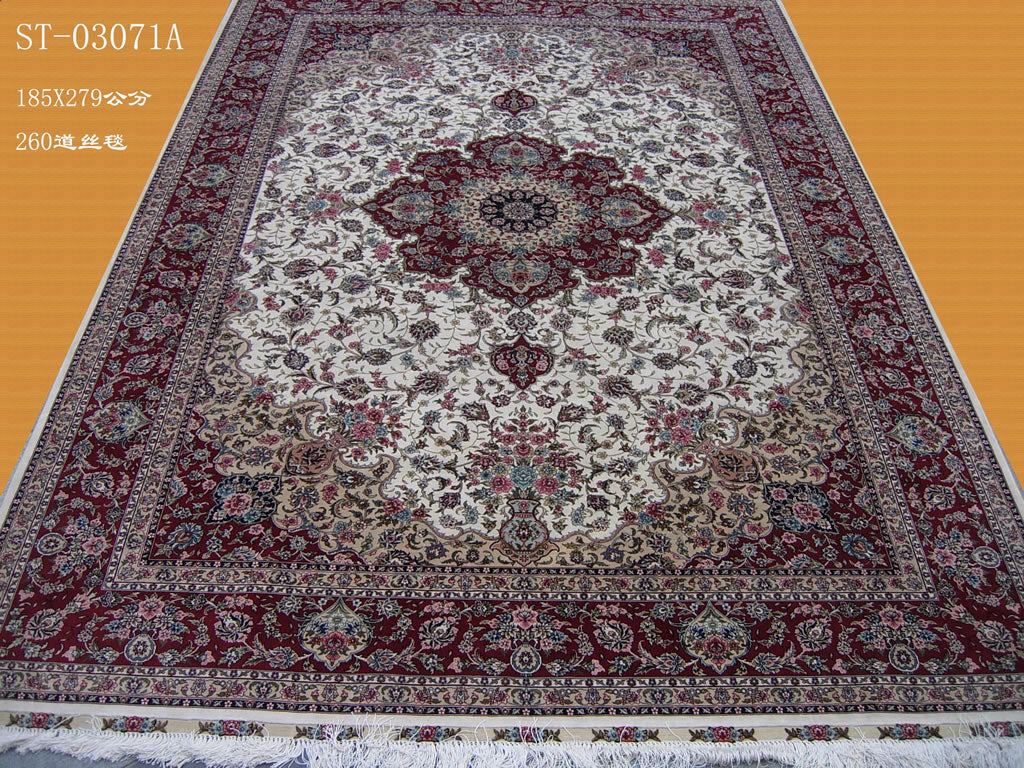 Real silk carpet  ST 6X9