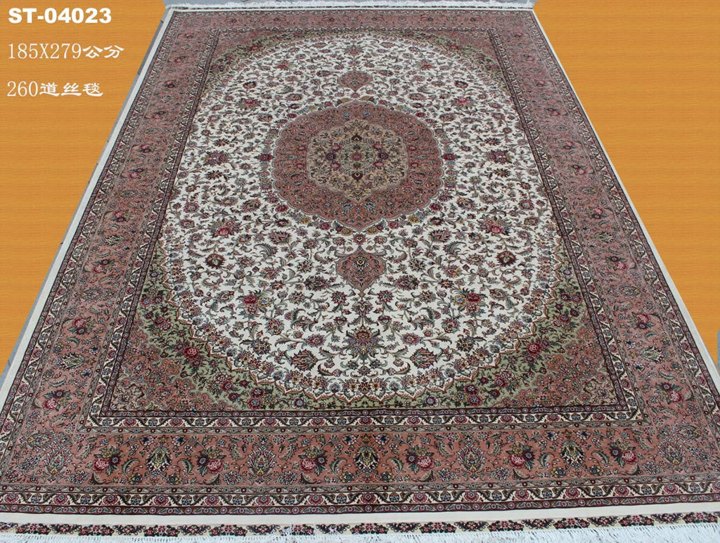 Real silk carpet  ST 6X9
