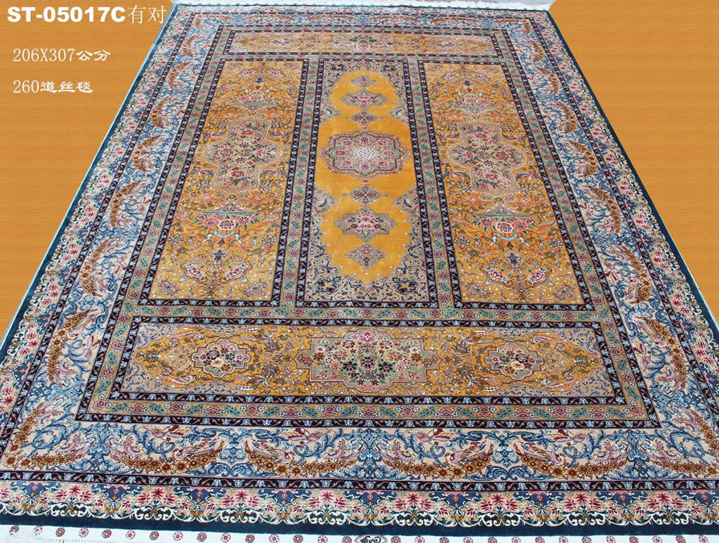 Real silk carpet ST 6.56X9.84