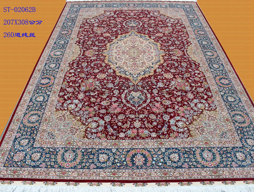 Real silk carpet ST 6.56X9.84