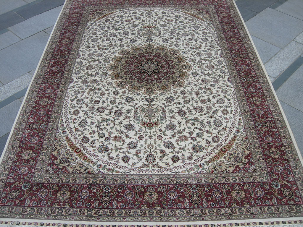 Real silk carpet ST 5.5 X 8