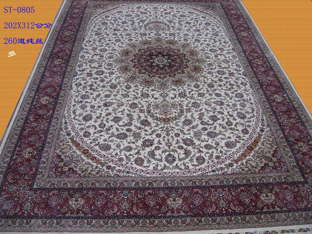 Real silk carpet ST 6.56X9.84