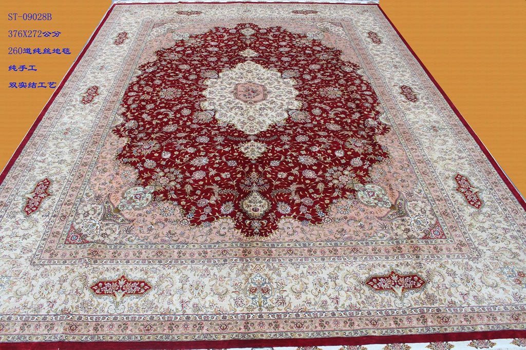 Real silk carpet ST 9X12