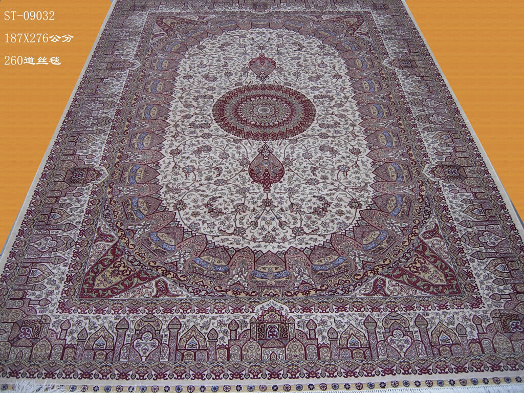 Real silk carpet  ST 6X9