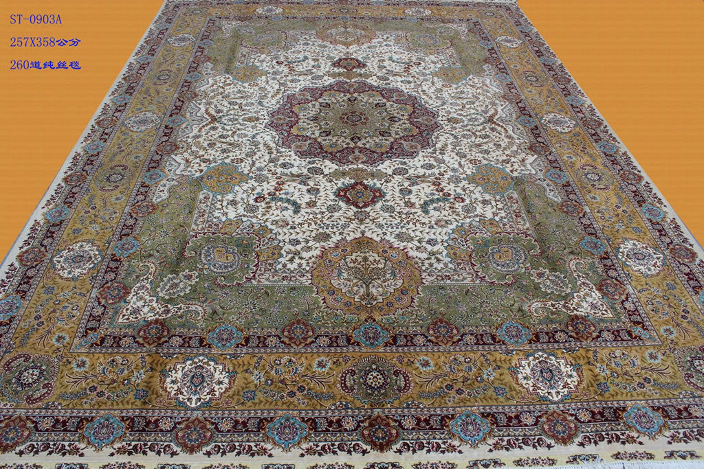 Real silk carpet ST 8.2X11.48