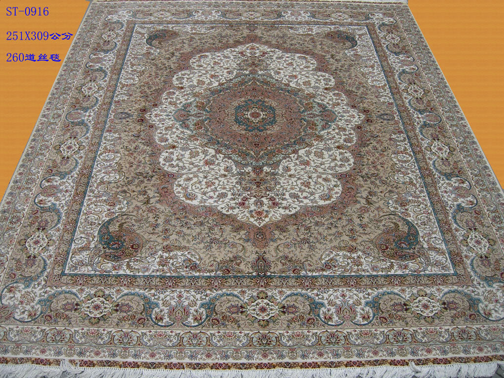 Real silk carpet ST 8X10