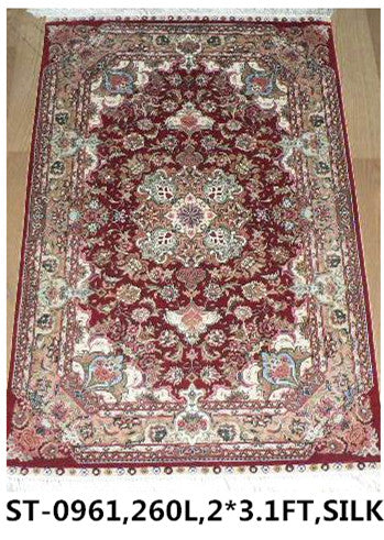 Real silk carpet  ST 260L 2X3