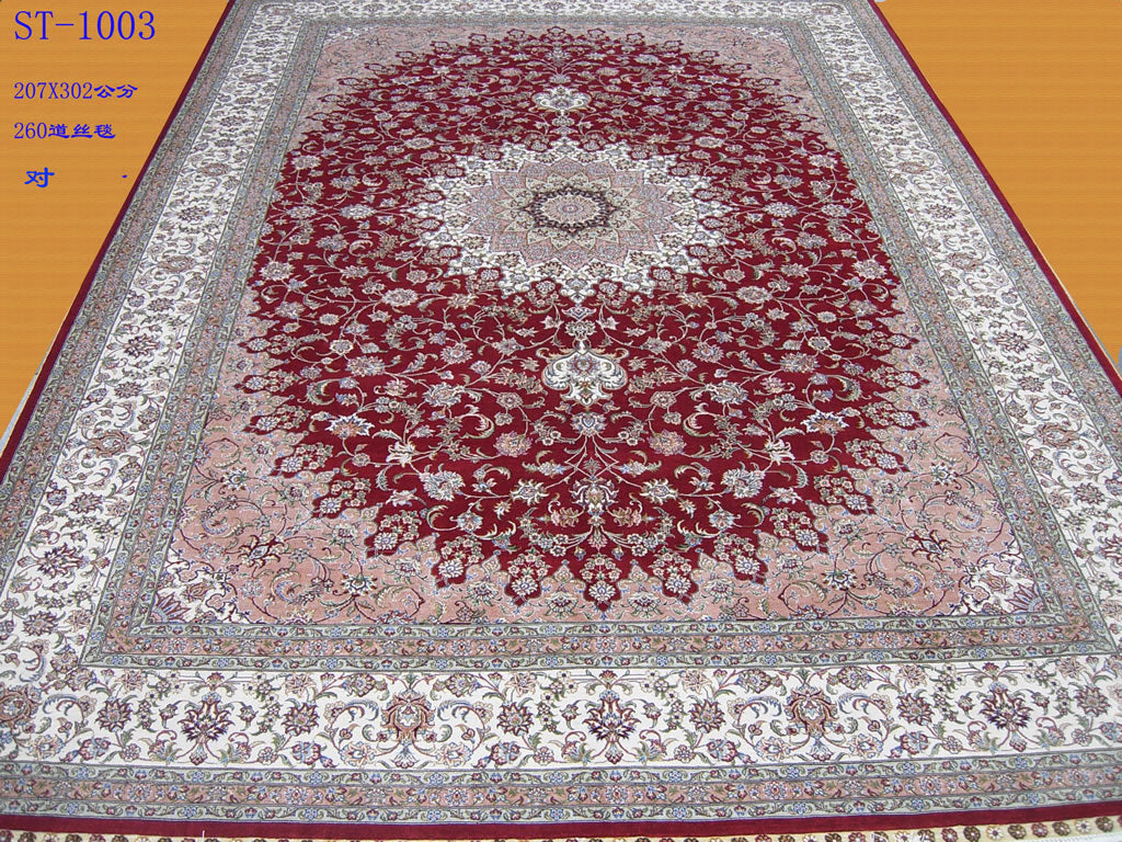Real silk carpet ST 6.56X9.84