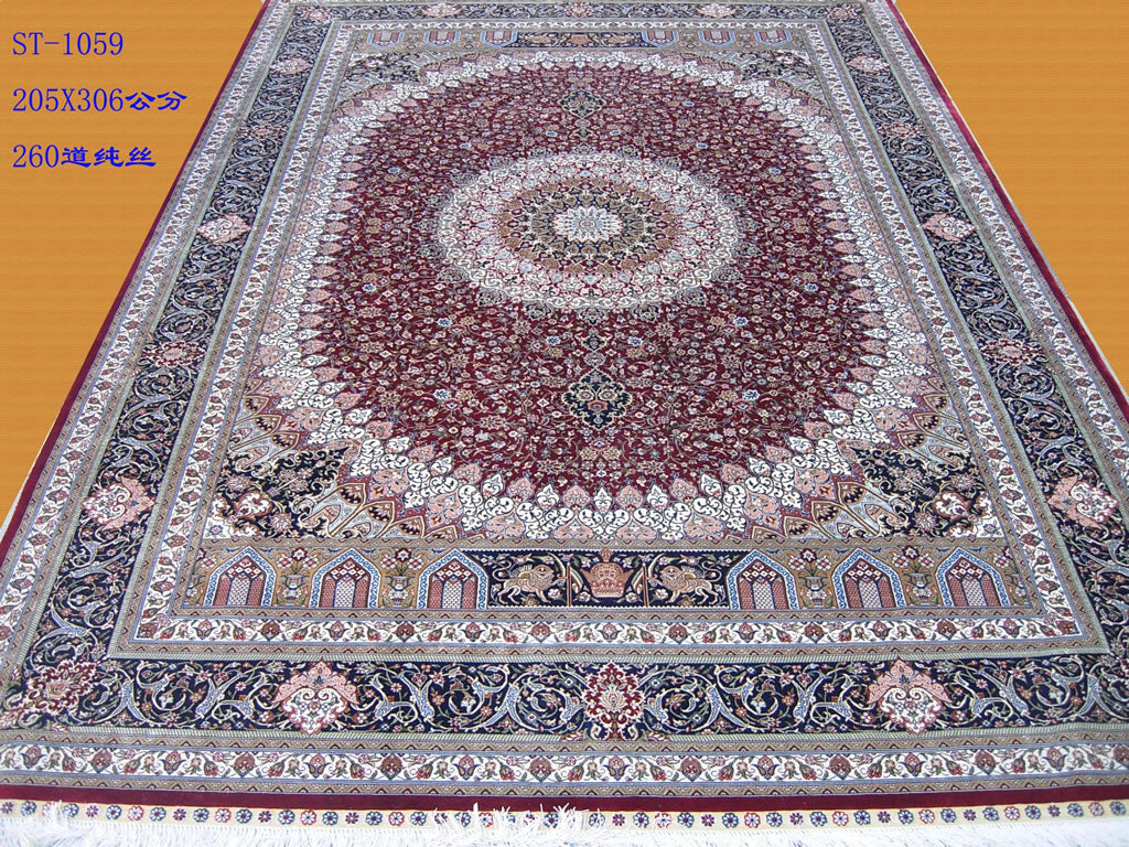 Real silk carpet ST 6.56X9.84