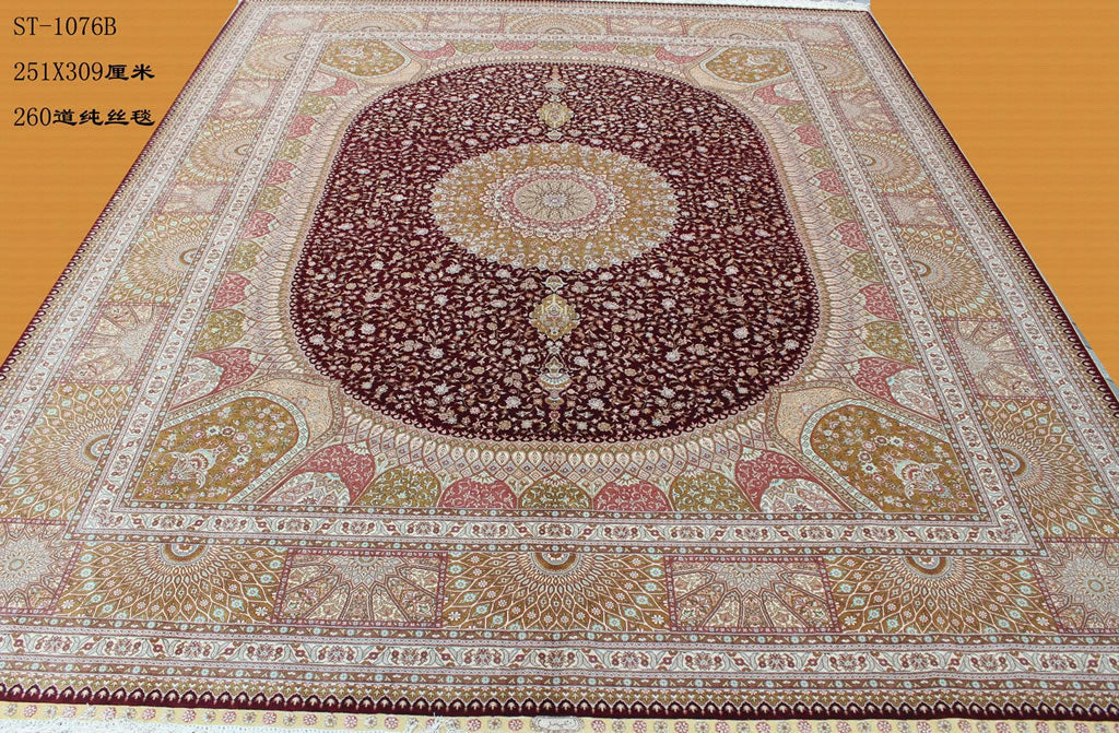 Real silk carpet ST 8X10
