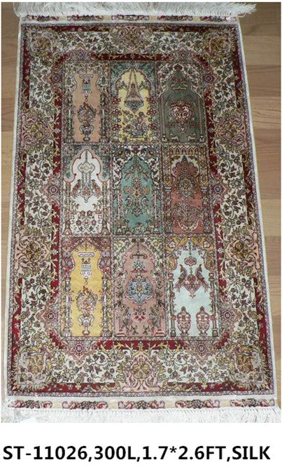 Real silk carpet ST 300L 1.7X2.6 S