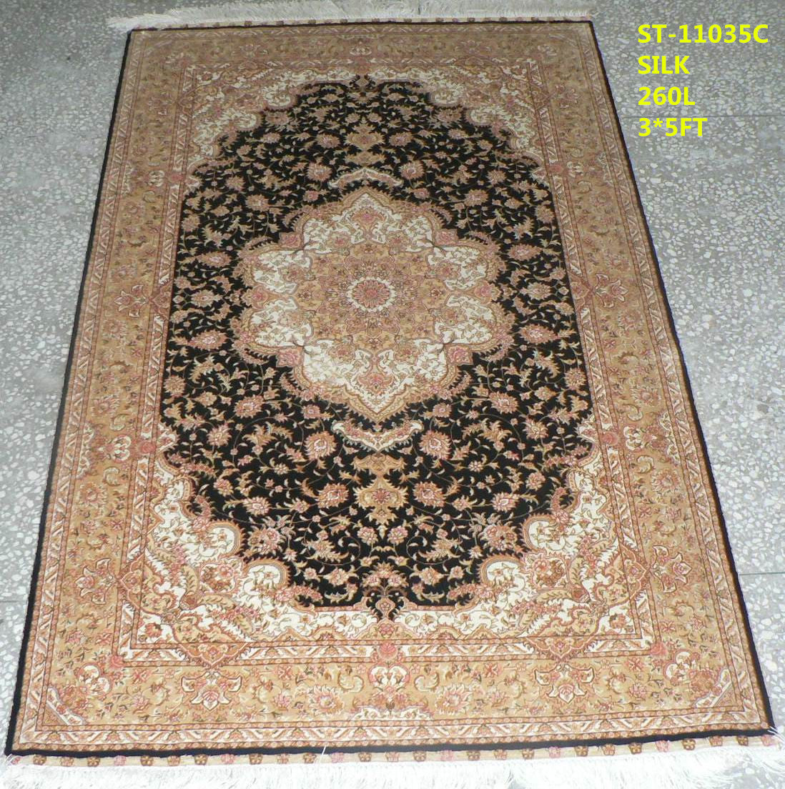 Real silk carpet ST 260L 3X5