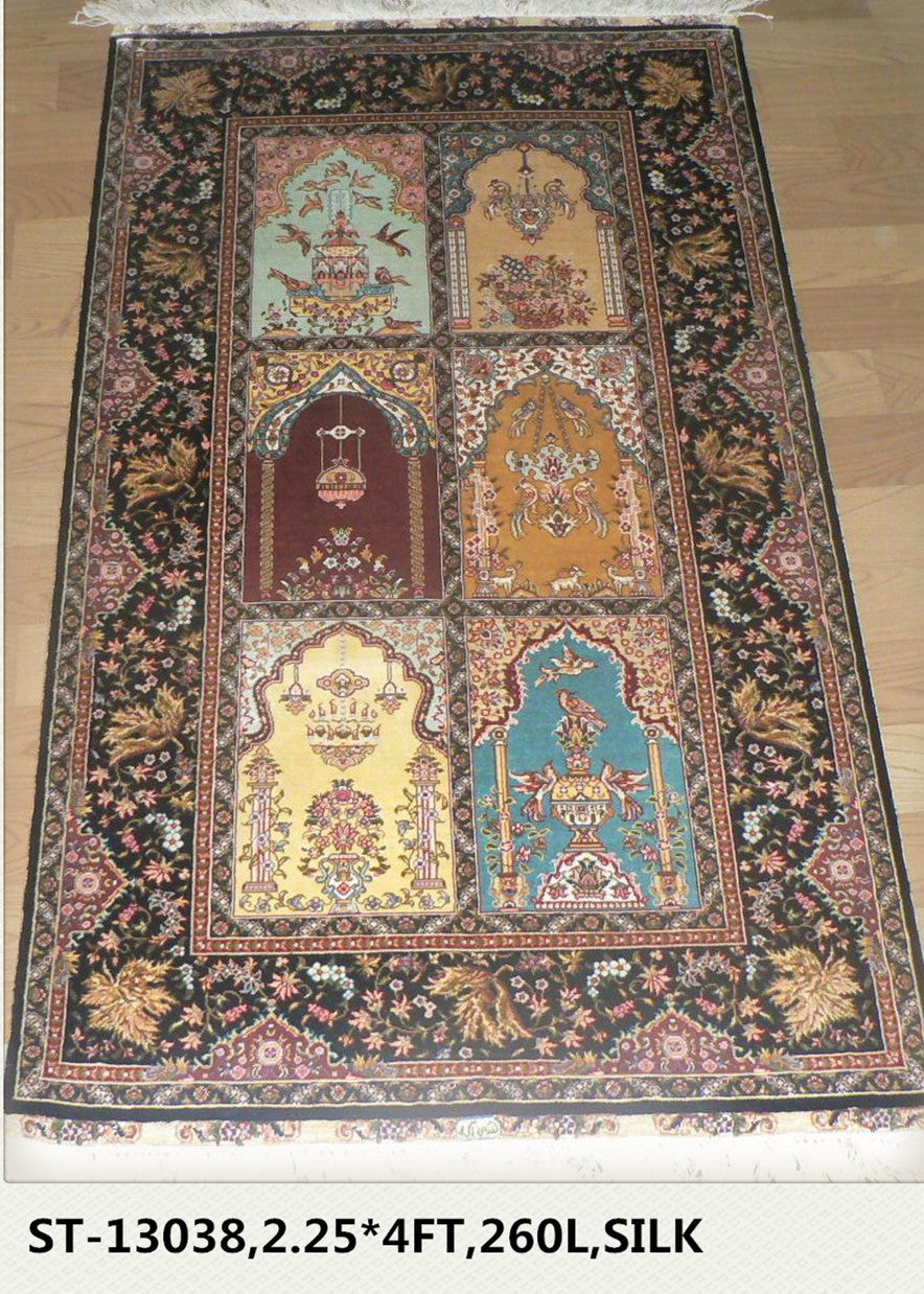 Real silk carpet ST-2049B (2.5X4)
