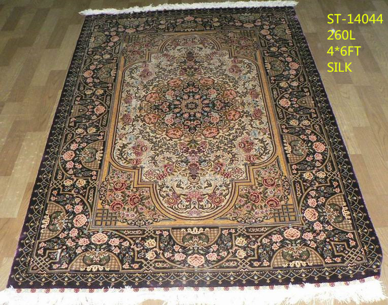 Real silk carpet ST 300L 4X6