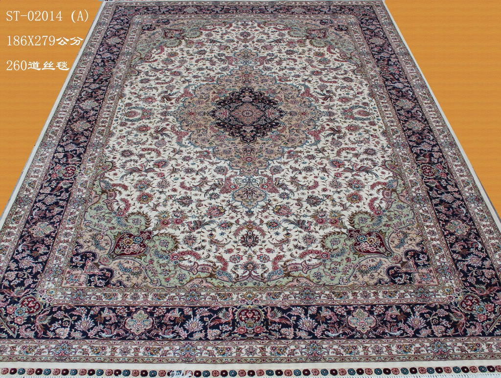 Real silk carpet  ST 6X9