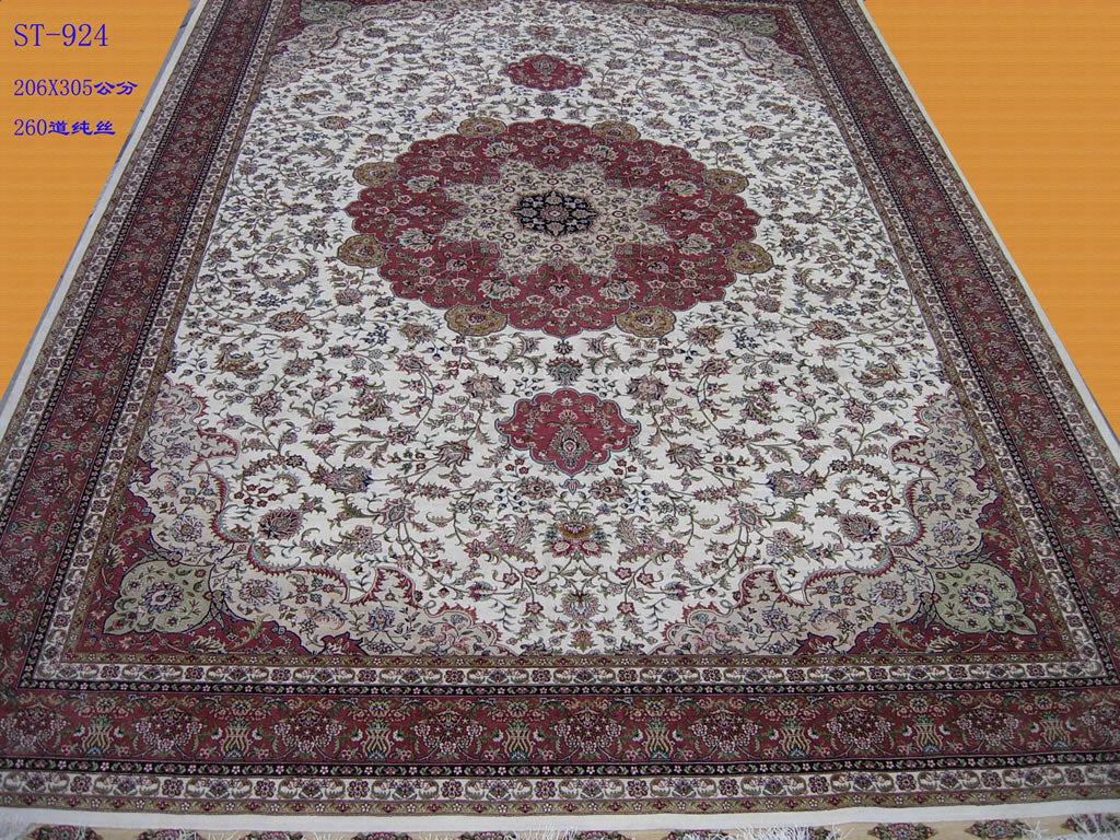 Real silk carpet ST 6.56X9.84
