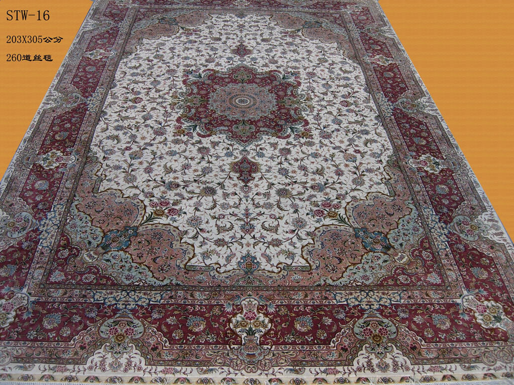 Real silk carpet ST 6.56X9.84