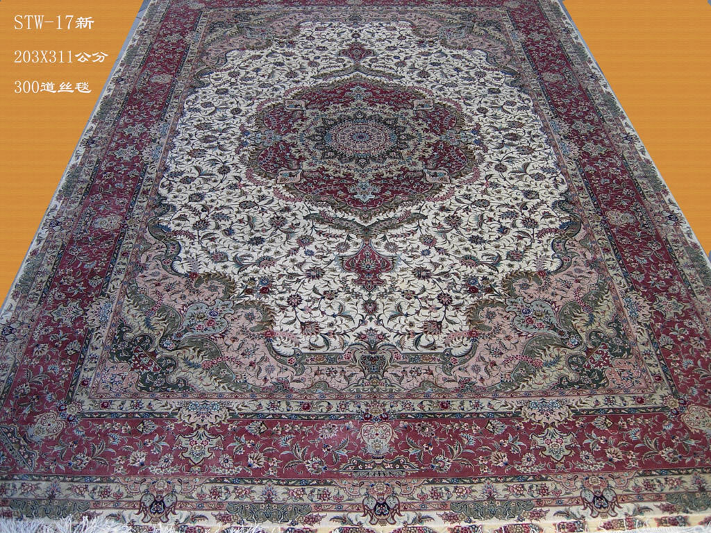 Real silk carpet ST 6.56X9.84