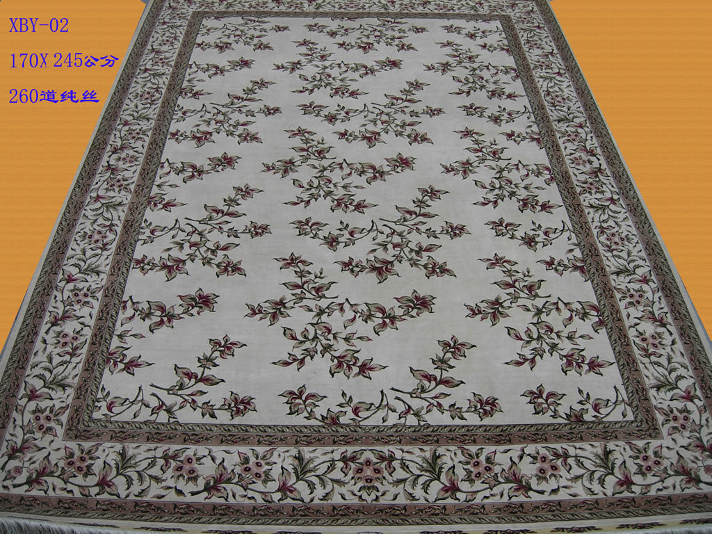 Real silk carpet CX 5.5 X 8