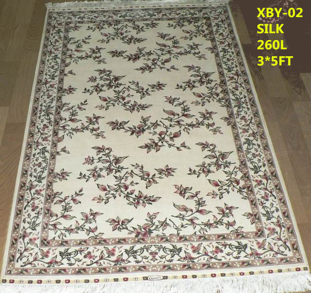 Real silk carpet STW 260L 3X5FT