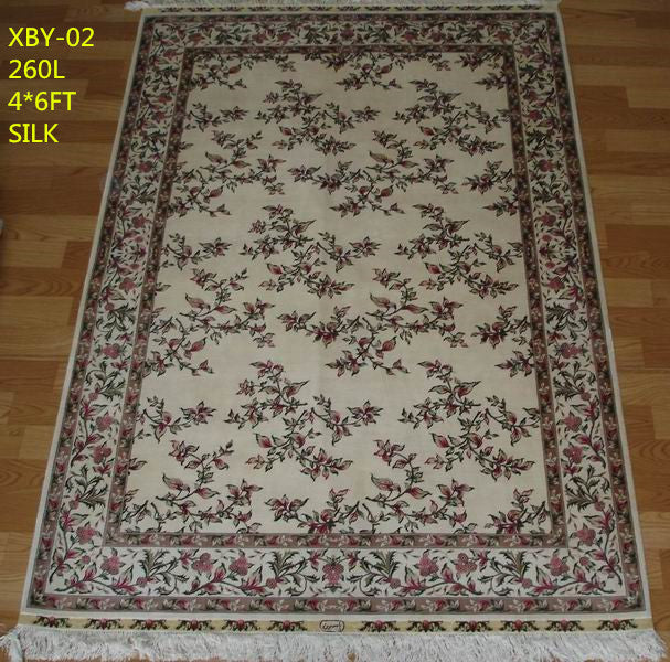 Real silk carpet TZ XBY 260L 4X6
