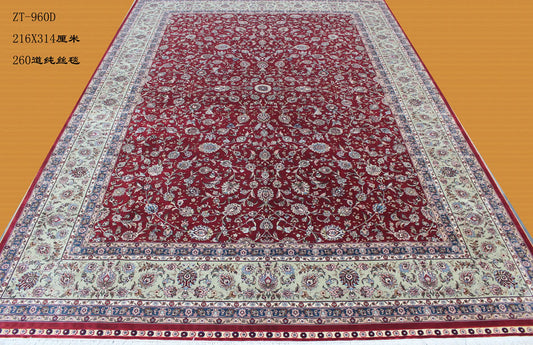 Real silk carpet  ZT 7X10