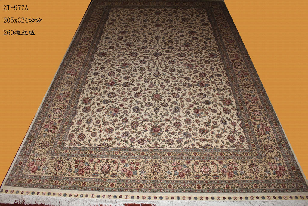Real silk carpet Z 6.56X9.84
