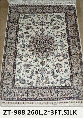 Real silk carpet ZT 260L 2X3