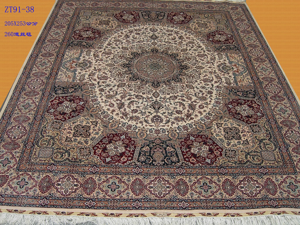 Real silk carpet Z 6.56X9.84