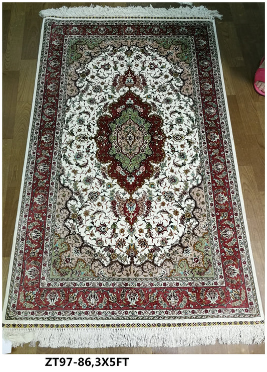 Real silk carpet ZT  260L 3X5