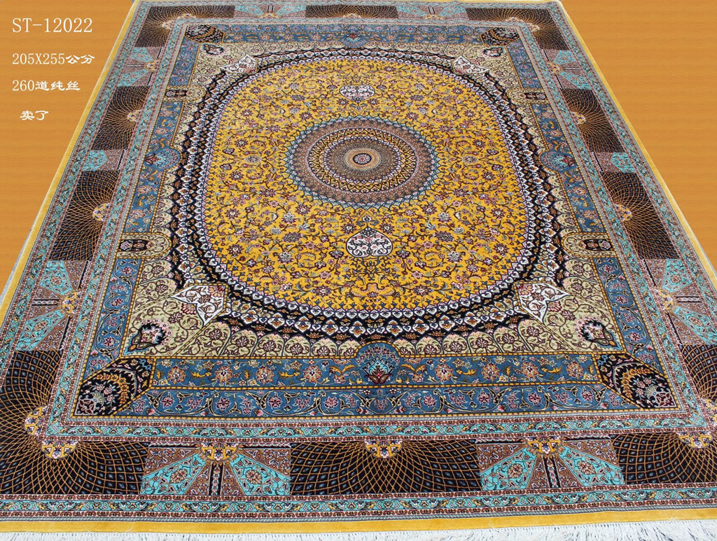 Real silk carpet Z 6.56X9.84