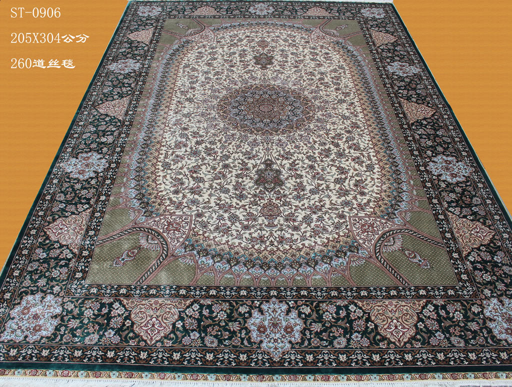 Real silk carpet Z 6.56X9.84