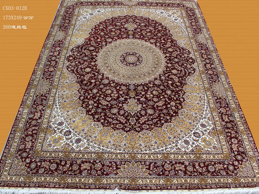 Real silk carpet CX 5.5 X 8