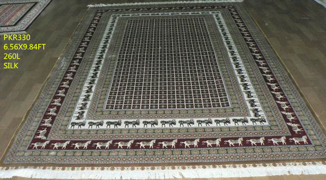 Real silk carpet PKR330